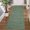 Green, variant on Washable Runner Rugs 2x6 Modern Checkered Accent Rugs, Non-Slip Ultra-Soft Neutral Indoor Mats, Non-Shedding Bordered Floor Cover for Hallway, Bedroom, Laundry, Brown