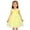 Yellow, variant on Girls Sparkly Dress with Fairy Sleeveless Tutu, Star Sequins & Bow, Sparkling Sequin Tulle Princess Party Dress for Toddler Girls, for Birthday, Prom, Sneaker Ball, and Special Occasions