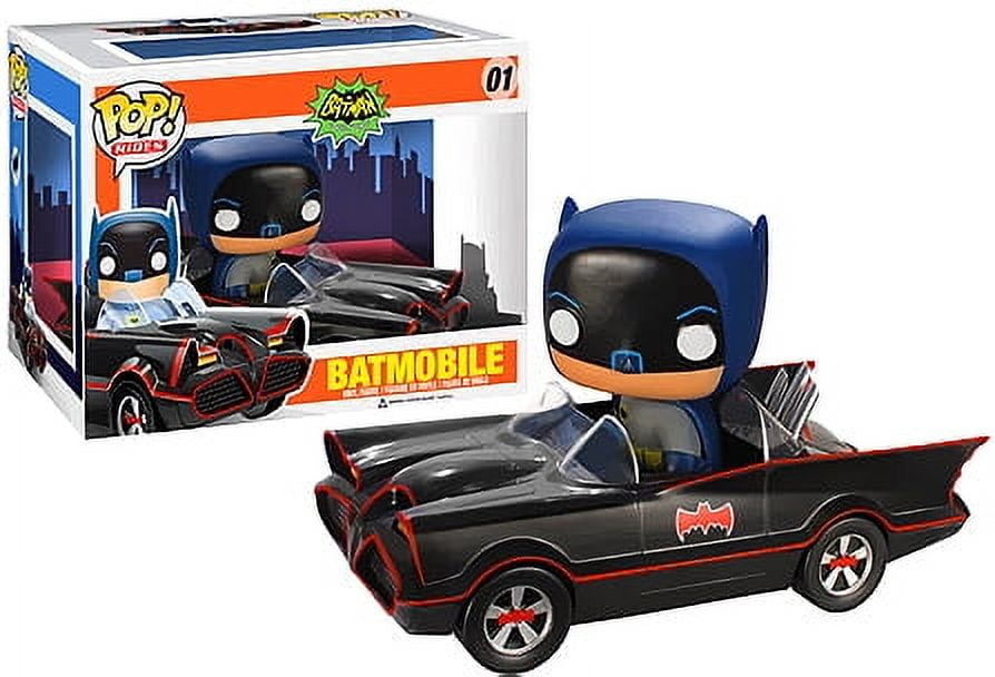 Funko POP! Rides Batman TV Series Batmobile #01 [Chrome] Exclusive