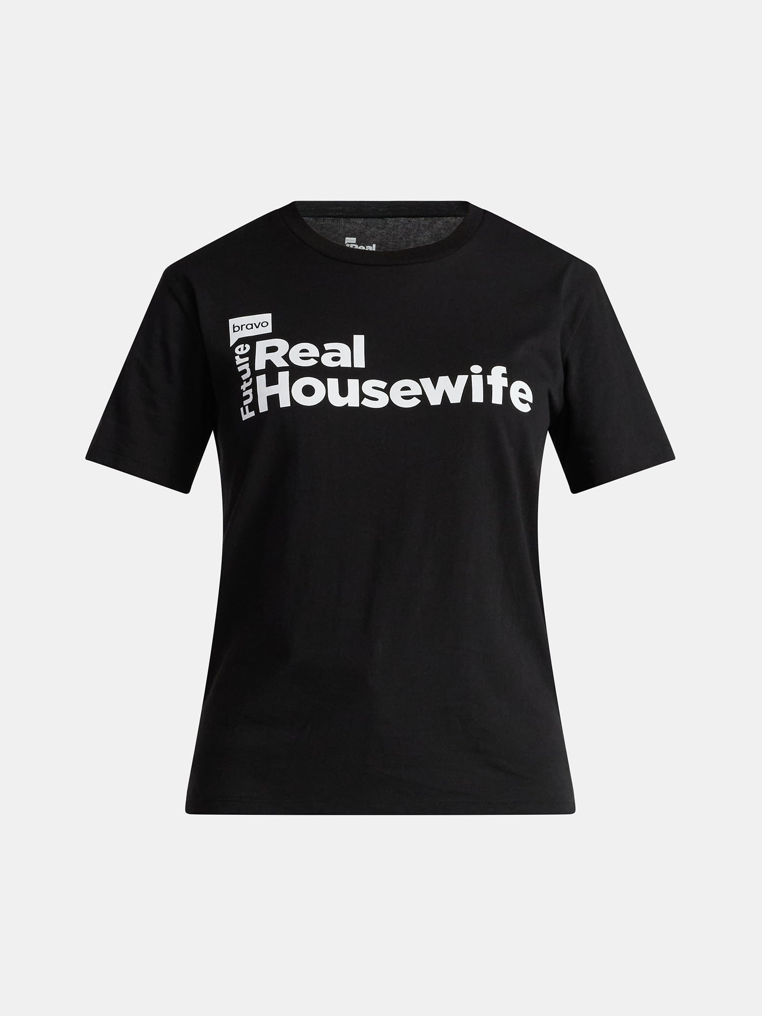 Bravo Women's and Women's Real Housewives Cotton Graphic Tee with Short Sleeves, Sizes XXS-XXL
