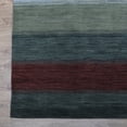 thumbnail image 5 of Rugsotic Carpets Hand Knotted Wool Area Rug 2'6''x8' Multicolor Contemporary Runner Indoor Rug for Living Room, Bedroom Antimicrobial L00098, 5 of 8