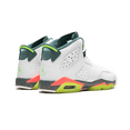 thumbnail image 3 of JORDAN GRADE SCHOOL Air Jordan 6 Retro GS "Bright Mango/Ghost Green" 384665 114 384665 114 from Stadium Goods, 3 of 6