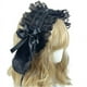 thumbnail image 1 of Diadema de encaje con volantes, cinta de encaje de malla, diademas con lazo, diadema con orejas de conejo Lolita, adornos para el cabello de Cosplay de Anime, 1 of 3