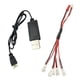 thumbnail image 1 of Aptador De De Batería De 2 A 5 Baterías Con Cable USB 2 Zulema Cable de salida múltiple, 1 of 6