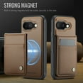 thumbnail image 2 of Dteck for Google Pixel 9A Case Detachable Wallet Case with Card Holder,Magnetic for Pixel 9A Case Compatible with MagSafe,2 in 1 PU Leather Shockproof Phone Cover  for Google Pixel 9A 6.3 Inch,Brown, 2 of 7