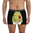 thumbnail image 2 of Goofa Sunflower Gnomes Printed Men's Boxer Briefs Underwear, Moisture-Wicking Underwear, Trunk,Soft and Breathable Cotton Underwear-Medium, 2 of 9