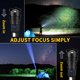 thumbnail image 3 of Linterna Táctica Recargable de Alto Brillo con 7 Modos y Enfoque Ajustable LED para Camping y Emergencias, 3 of 8