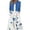 A-White546, variant on XIAOCHA Floral Print Two Piece Maxi Dress for Women Loose Fit Three Quarter Sleeve Notch Neck Elegant Party Dresses