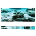 thumbnail image 2 of Fish Tank Background Poster,PVC Adhesive Seabed Rock Aquarium Background Poster Fish Tank Poster Modern Innovation, 2 of 8