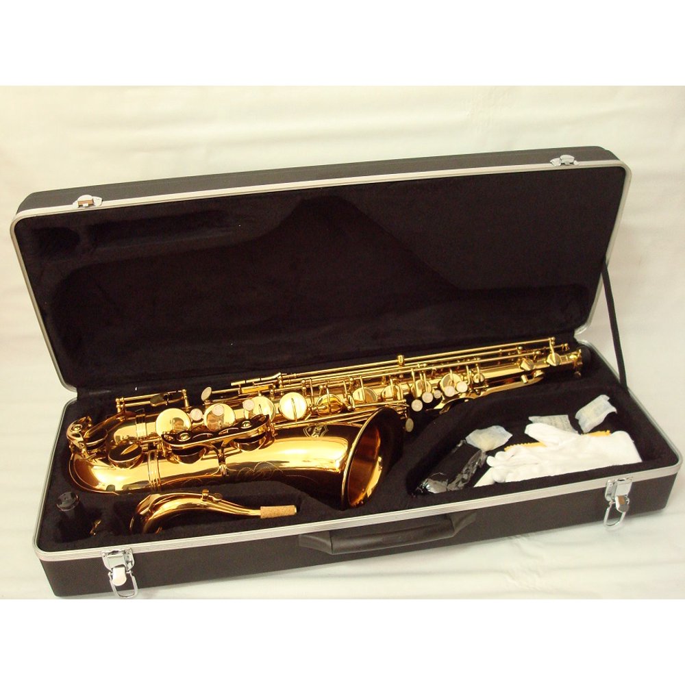 Professional Gold Tenor Saxophone