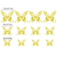 thumbnail image 1 of DPTALR 3D Flying Hollow Butterfly Home Decoration Festive Party Layout Cardboard Butterfly Wall Sticker, 1 of 9