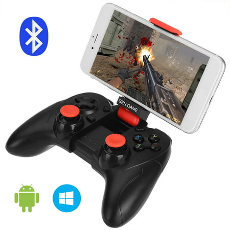ALLCACA Bluetooth Game Controller Wireless Gamepad Rechargeable Phone Controller with Vibrating Function, Compatible with Android, Tablet, TV, TV Box,