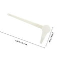 thumbnail image 4 of OULII Poignée de Réservoir de Toilette Levier de Chasse d'Eau en Plastique pour Salle de Bain Lot de 1, 4 of 8