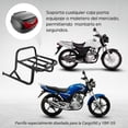 thumbnail image 4 of Parrilla para moto Mach Cargo 150 YBR 125 negro, 4 of 6