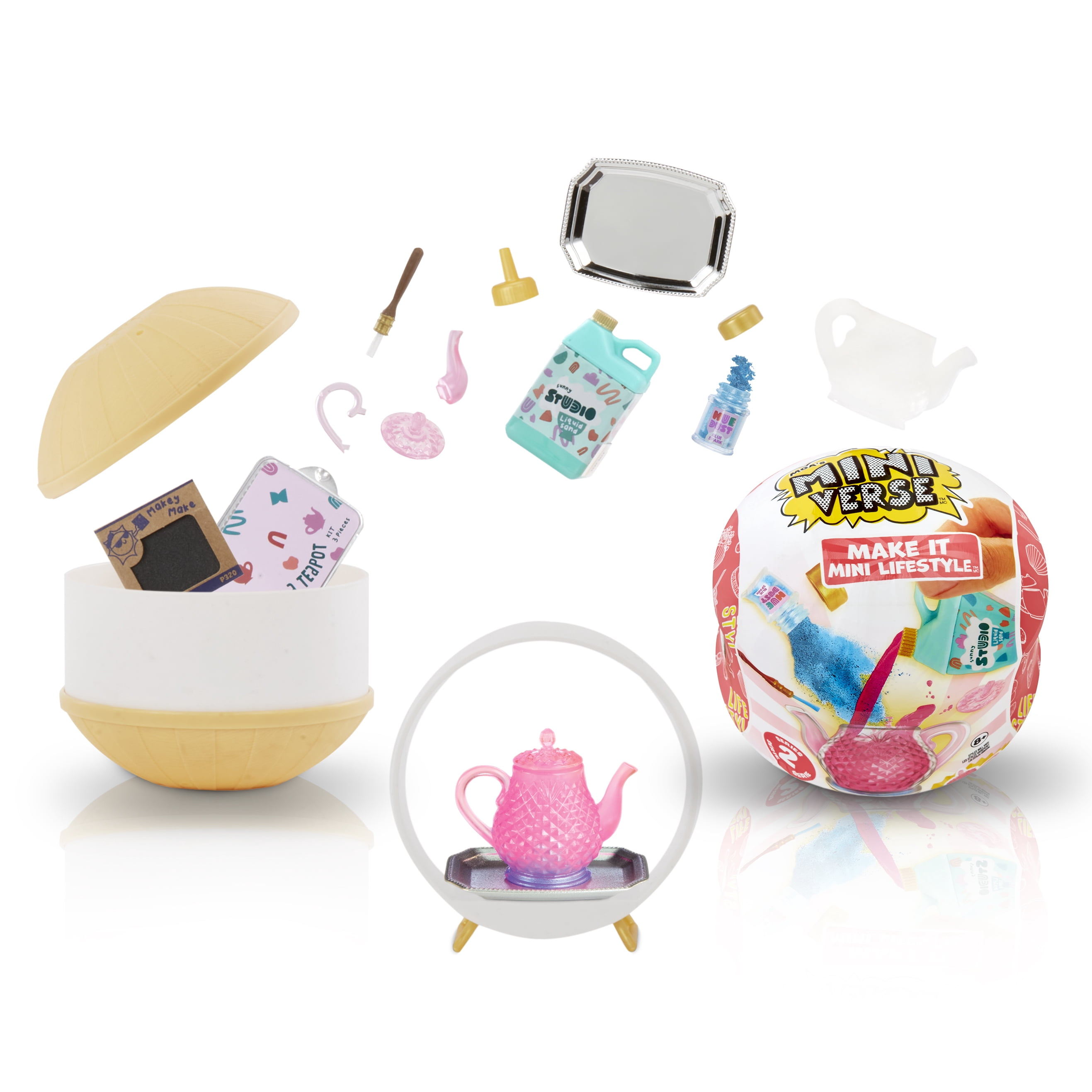 Miniverse Make It Mini Animals - Kit De Collection Créative Avec Figurines Animaux Et Résine, Surprise à Déballer, Dès 8 Ans