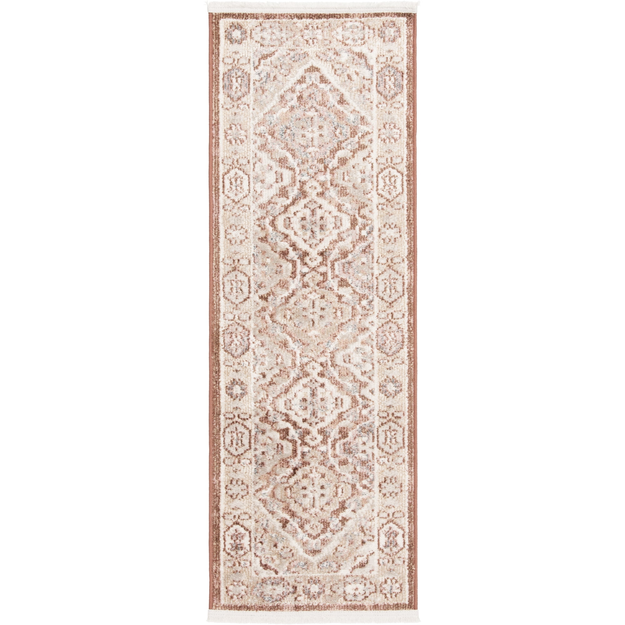 (3 pack) Home Decor Collection 20" x 60" Rust Persian Indoor Runner Rug