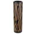 thumbnail image 2 of AeraVida Pretty Terrestrial Eco-Chic Handcarved Brown Cylinder Mango Tree Wood Vase, 2 of 6