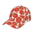 thumbnail image 6 of Lsque Tomatoes Baseball Cap Trucker Low Profile Hat Golf Dad Hat Adjustable Original Classic Unconstructed Plain Cap Men Women, 6 of 9