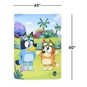 Bluey and Bingo 46 x 60 Inch Silk Touch Throw Blanket