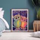 thumbnail image 4 of Cuadros Decorativos Pareja de búhos de dibujos animados 5D DIY Kits de pintura de diamantes Taladro cuadrado completo (30x40cm) DQrwqpou Nuevos Originales, 4 of 5