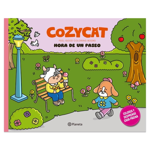 Cozy Cat 8 Hora de Un Paseo Planeta Libro de bolsillo 1ra edicion