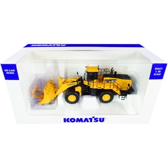 Komatsu WB97S-8 Backhoe Loader Yellow 1/50 Diecast Model by