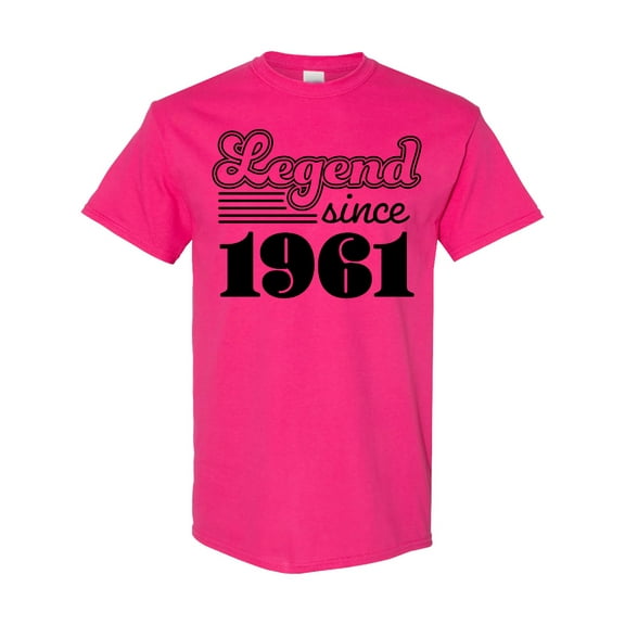 Inktastic Legend Since 1961 Birthday T-Shirt