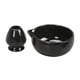 thumbnail image 3 of Juego de batidor japonés para preparar matcha, cuenco de cerámica para casa de té. Negro, 3 of 9