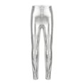 thumbnail image 1 of Children Girls Shiny Metallic Skinny Pants Leggings Cheerleading Hiphop Street Jazz Dance Stage Performance Costume Dancewear150 Gong Bohan LED, 1 of 2