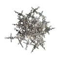 thumbnail image 1 of AMLESO 50 Pcs Breloques Croix Religieuses Florales Tibétaines Pendentifs, 1 of 8