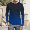 thumbnail image 3 of KaLI_store Men's Shirts Long Sleeve Tee Shirts for Men Moisture Wicking T-Shirts Blue,3XL, 3 of 4