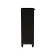 thumbnail image 3 of New Classic Furniture Tamarack 5-Drawer Transitional Wood Chest in Black, 3 of 5
