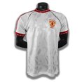 thumbnail image 1 of 1991 Manchester United Away Nostalgic Version Of The Red Devils Retro Short-Sleeved Summer JerseyM, 1 of 2