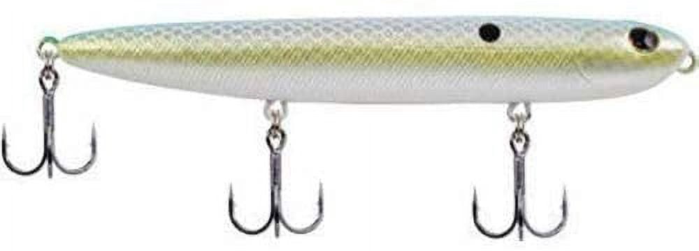 Berkley Drift Walker Topwater Fishing Lure, Ghost White, 1/2 oz