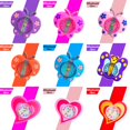 thumbnail image 2 of Venta al por mayor de fábrica, 10 Uds., reloj de mariposa, reloj para niños, reloj de tiempo para estudiantes, modelo de amor rojo, relojes digitales para niños, regalo de cumpleaños para niñas Gao Jinjia LED, 2 of 2
