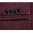thumbnail image 4 of SH_201-8 Men's Slim Fit 2-Piece Shawl Lapel Tuxedo Suit, 4 of 4
