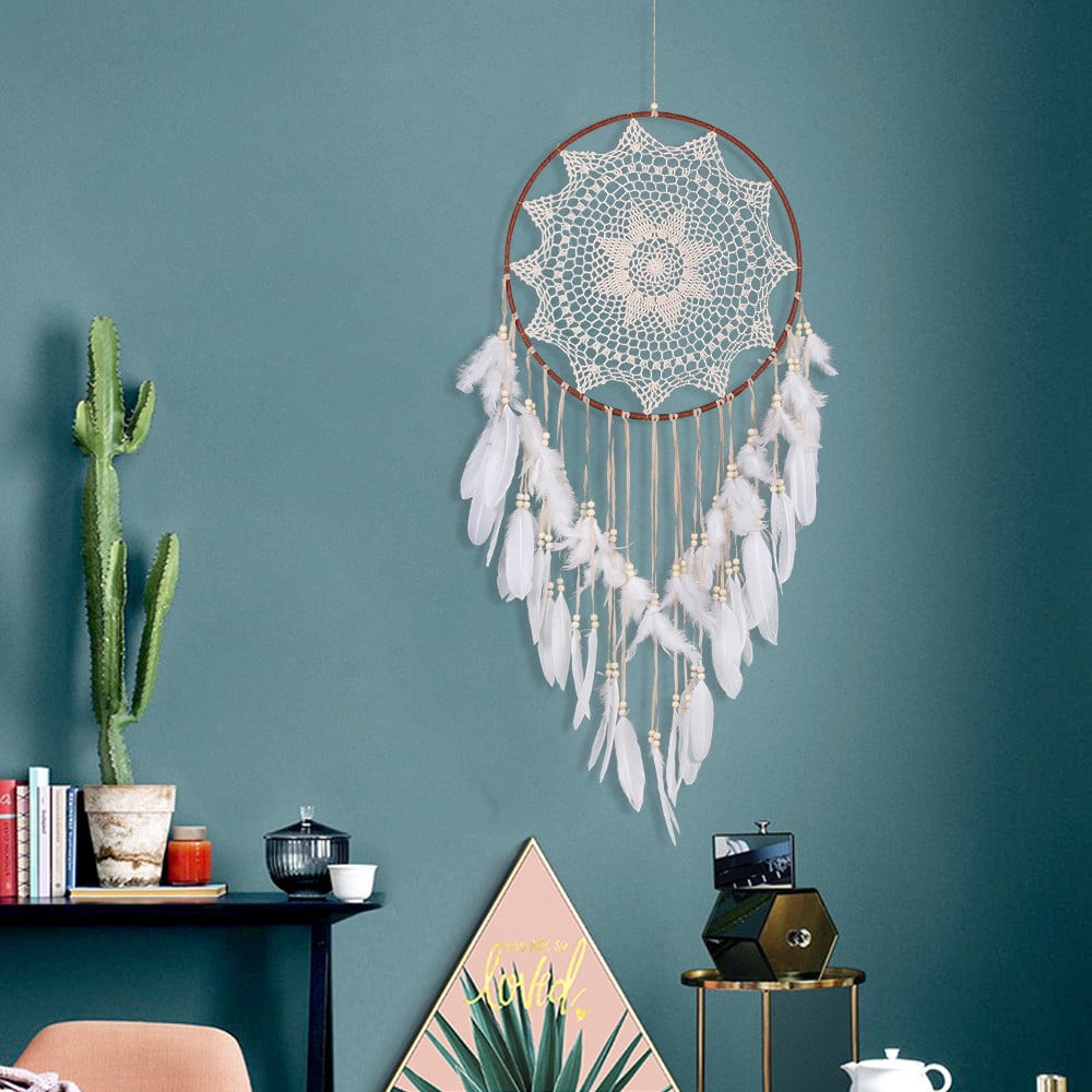 Lace Dream Catcher Large Wall Hanging Decorations Bedroom Home Ornaments Gifts 