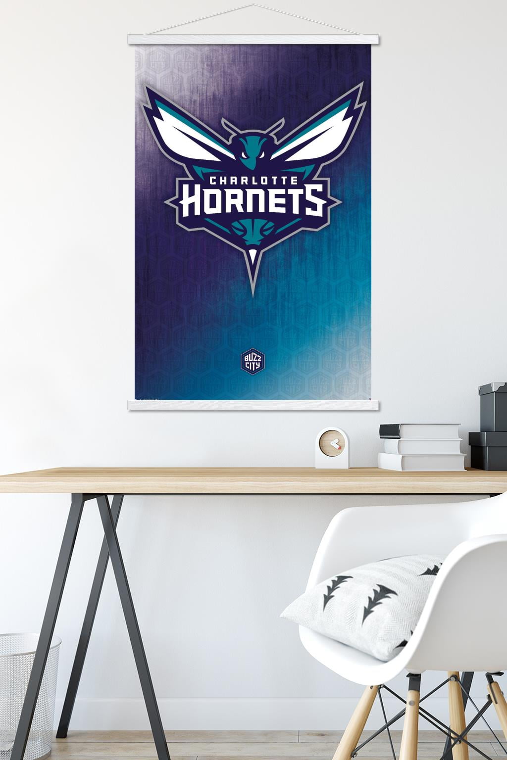 TURNER SPORTS Charlotte Hornets 2022 12X12 Team Wall Calendar (22998011872)