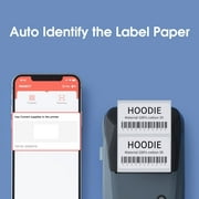 NIIMBOT B1 Label Makers, 2 Inch Bluetooth Label Maker Auto Identification Portable Label Printer