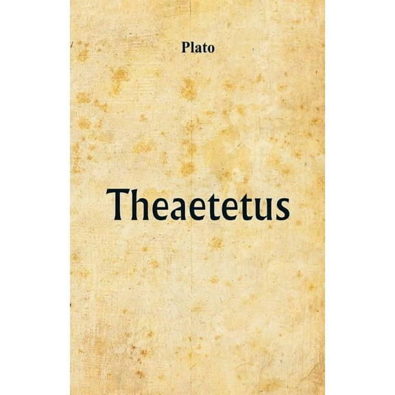 Theaetetus, (Paperback)