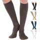 thumbnail image 1 of Hecho en Estados Unidos - Rodilla de compresión para mujeres y hombres 20-30 mmHg - Calcetines de compresión opacos con soporte graduado para hinchazón linfedema dolor de piernas durante el embarazo -, 1 of 1