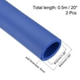 thumbnail image 2 of 2pcs Pipe Insulation Foam Tube 32mm(1 1/4") ID 42mm OD 20" Heat Preservation for Handle Grip Support,Blue, 2 of 7