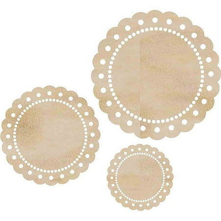 Wood Flourishes, Scallop Doilies