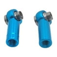 thumbnail image 2 of 2pcs Tie Rod End Component Link Joint Universal RC Car Positive Reverse Thread Ball Head Holder Upgrading Accessory Replace Part Blue, 2 of 7