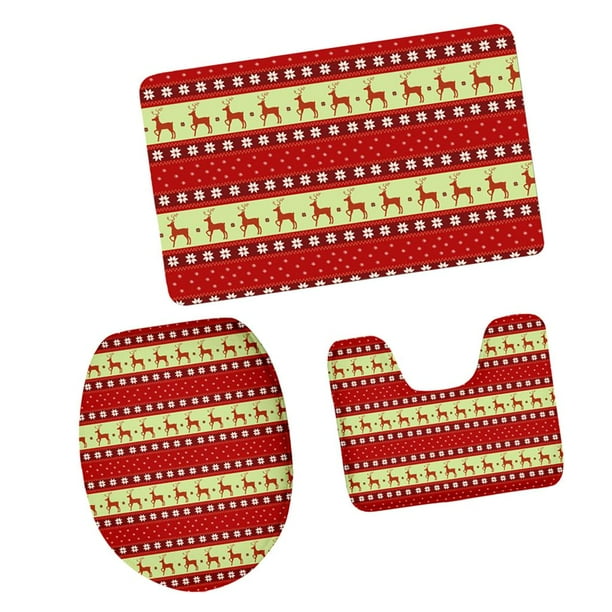 1x De Accesorios De Baños Alfombra De Forma U Pedestal Duradero 15