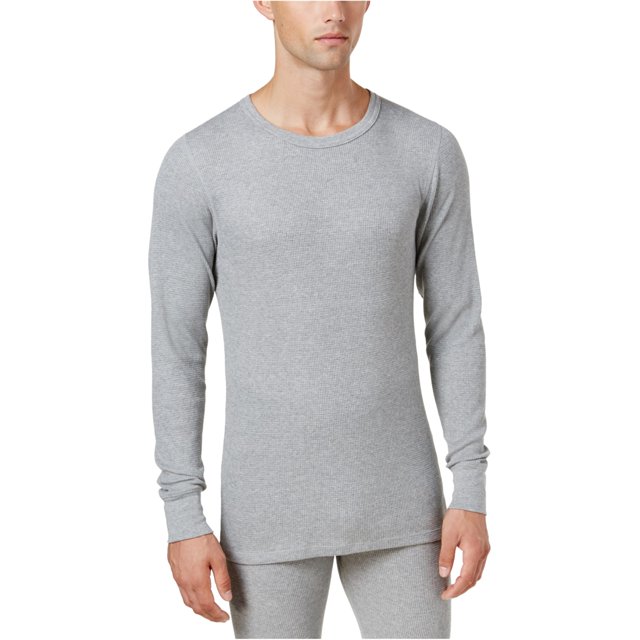 Alfani - Camiseta básica para hombre con gofres tradicionales, gris, extragrande Alfani Camiseta básica