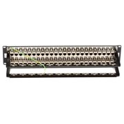 48port Cat6 Shielded Feed-through Patch Panel