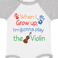 thumbnail image 4 of Inktastic Violinist Future Violin Music Player Boys or Girls Baby Bodysuit, 4 of 5