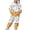 White, variant on Back To School Outfits for Girls 10-12 Long Sleeve Back To School Outfits Hoodie Pullover Tops Sweatshirt Pants Preppy Girls' Garden Party Outfit First Day Of School Outfits for Girls