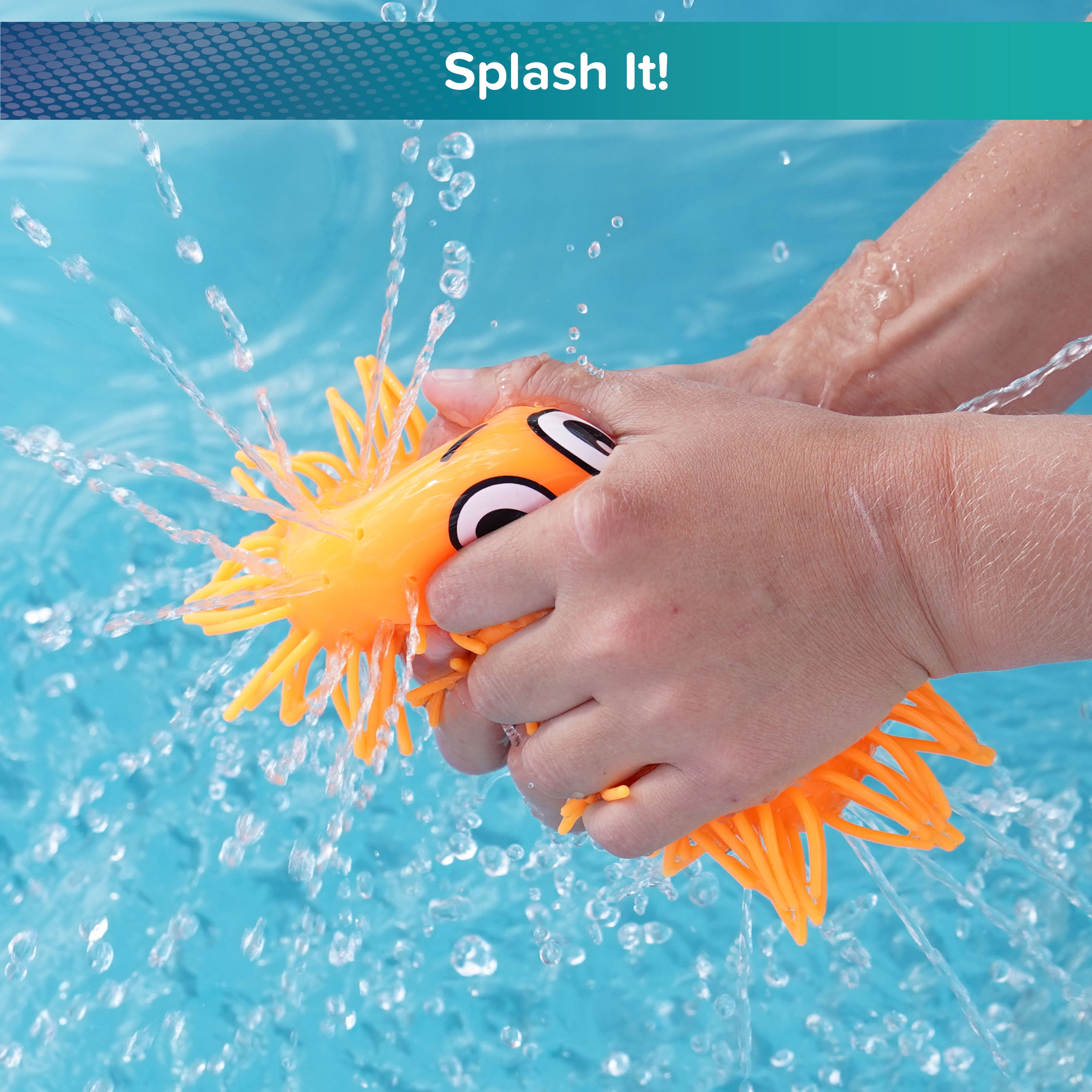 (2 pack) Play Day Kooky Drencher Disk Pool Toy for Children, 3 Pack, Multi-Color